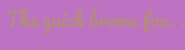 Image with Font Color B58A7F and Background Color BE72C2